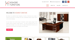 Desktop Screenshot of kishorefurniture.com